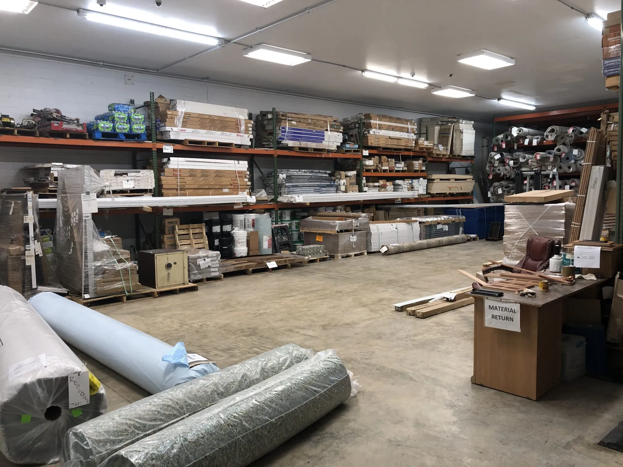 Warehouse | Reinhold Flooring